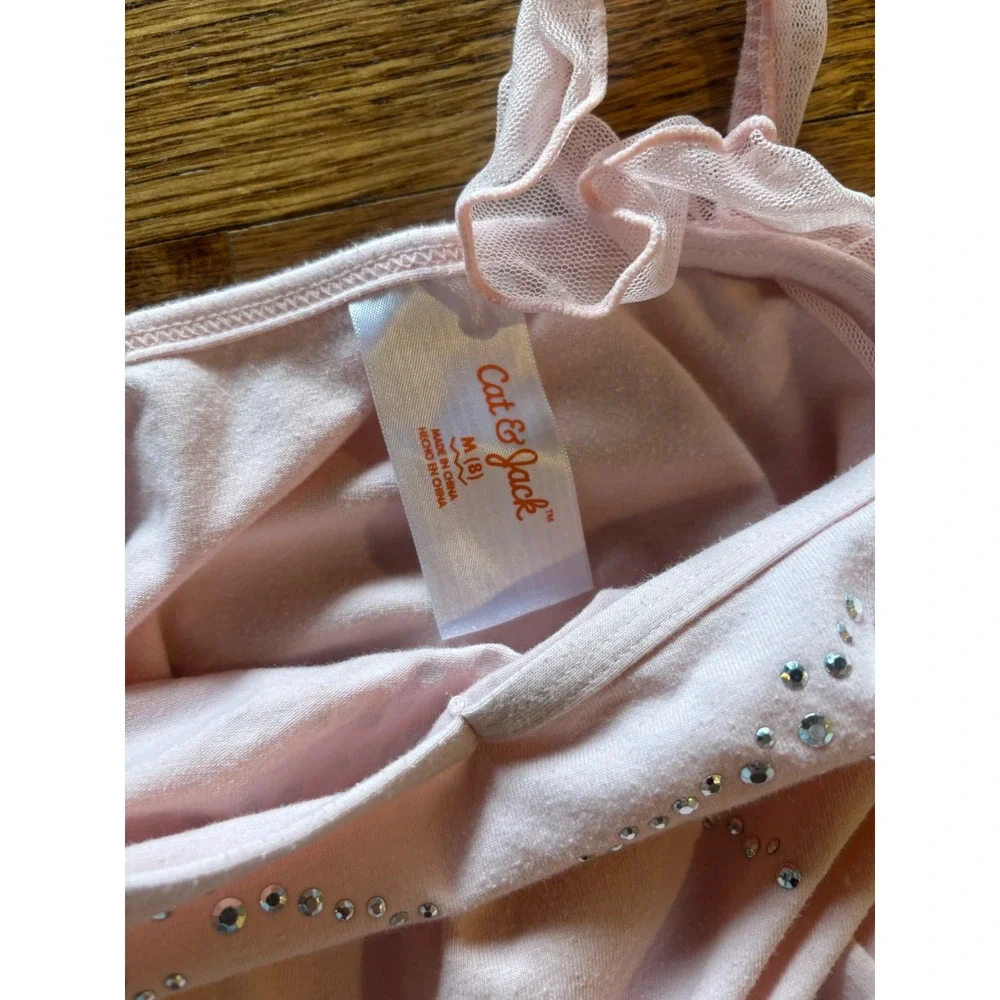 Cat & Jack Girls Ballet Leotard Tutu Lot Pink Black Size M 8